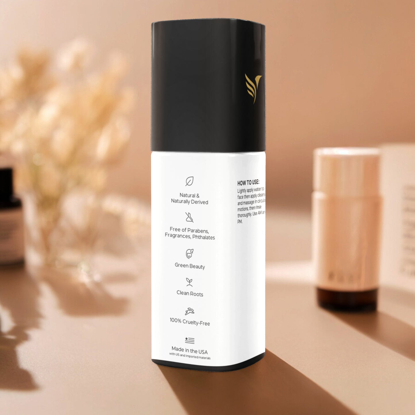 Milky Oil Foaming Cleanser - Black Cap